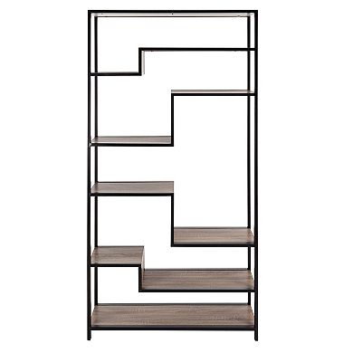 Safavieh Joanna Retro Mid Century Wood Etegere Shelf