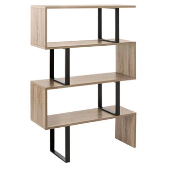 Safavieh Louise Retro Mid Century Wood Etegere Shelf