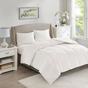 Elle Microfiber Pinstripe Down Comforter