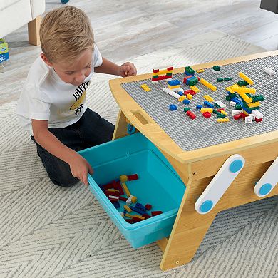 KidKraft Building Bricks Play-N -Store Table