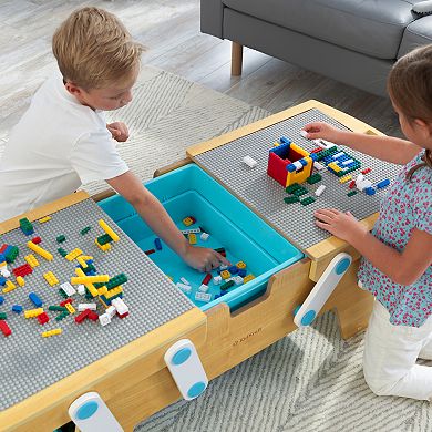 KidKraft Building Bricks Play-N -Store Table