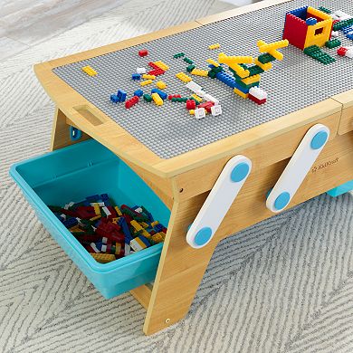 KidKraft Building Bricks Play-N -Store Table
