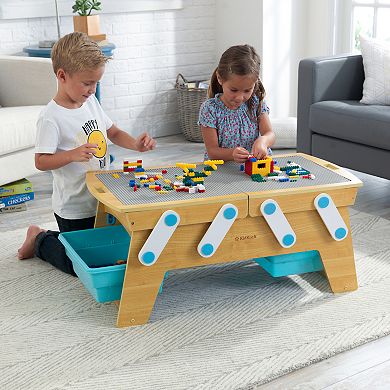 KidKraft Building Bricks Play-N -Store Table