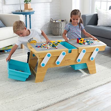 KidKraft Building Bricks Play-N -Store Table