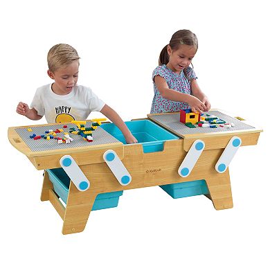 KidKraft Building Bricks Play-N -Store Table