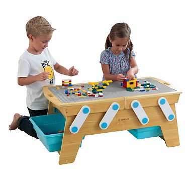 KidKraft Building Bricks Play-N -Store Table