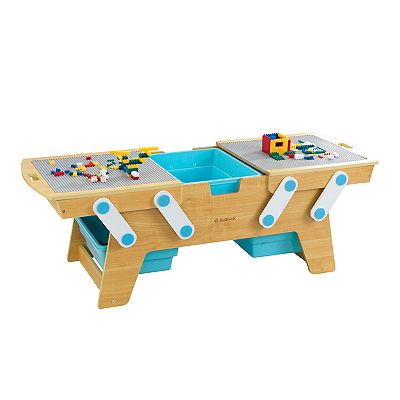 KidKraft Building Bricks Play N Store Table