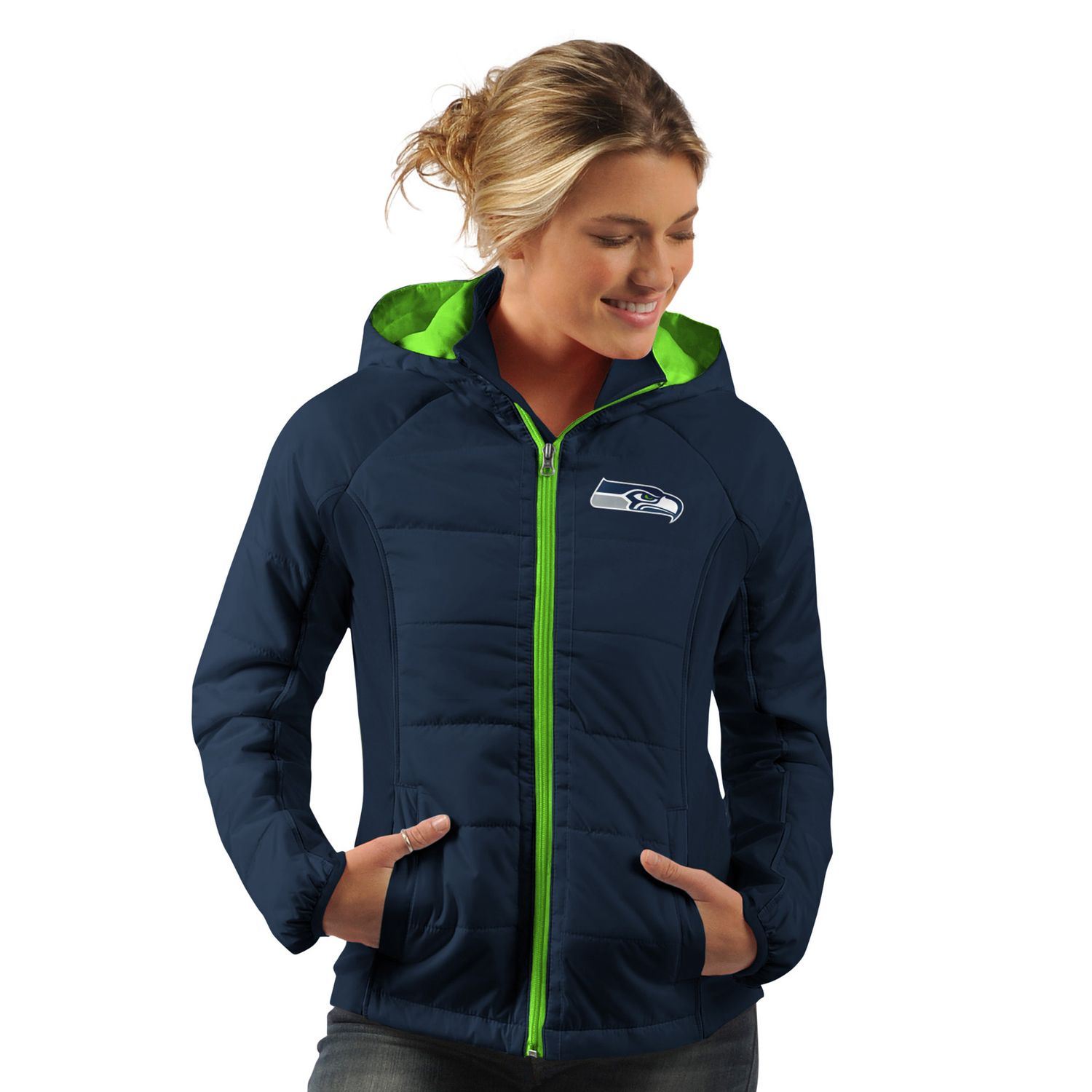 puffer running jacket