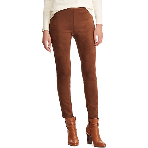 Women's Chaps FauxSuede Leggings