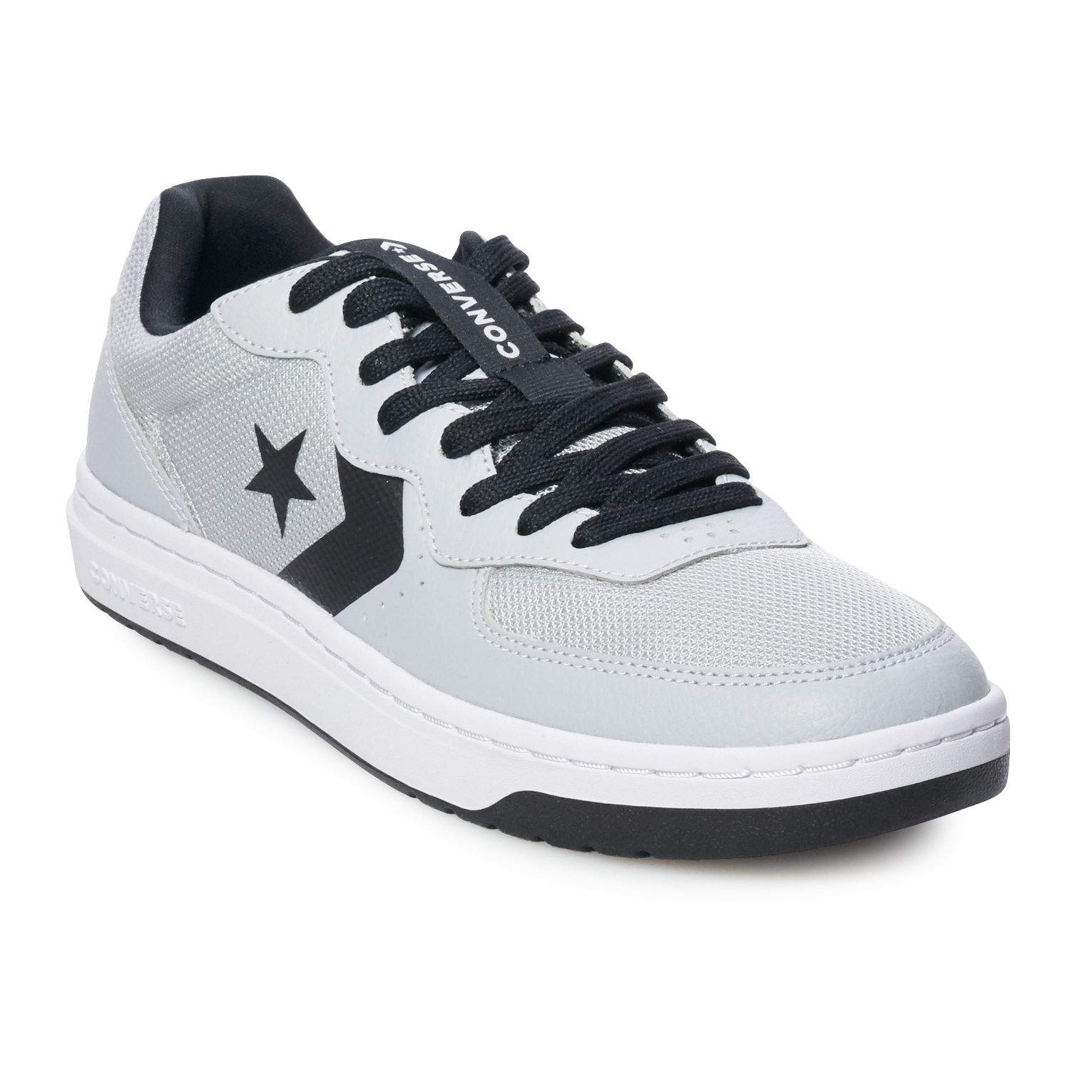 converse rival leather sneakers