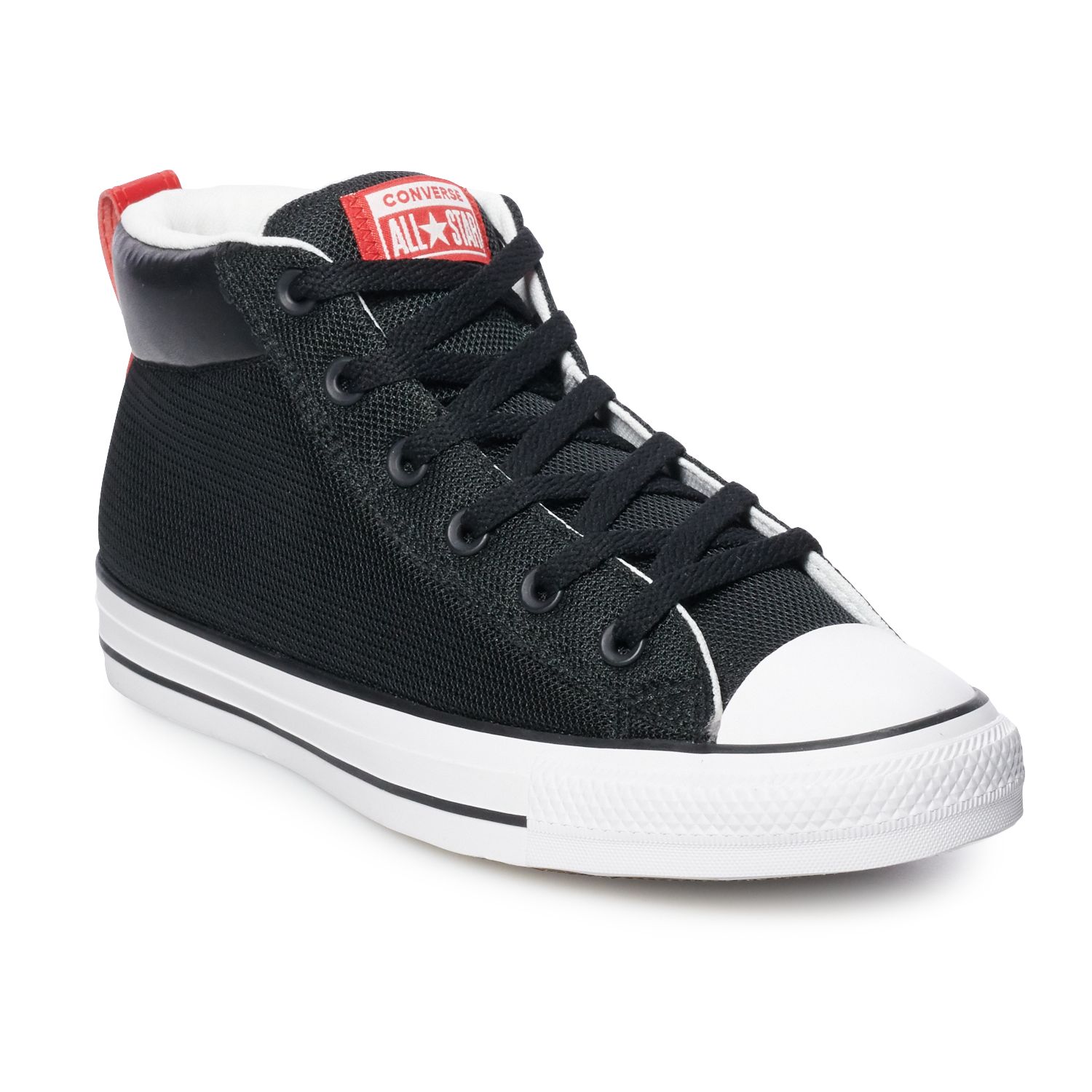 chuck taylor all star street mid top leather sneaker