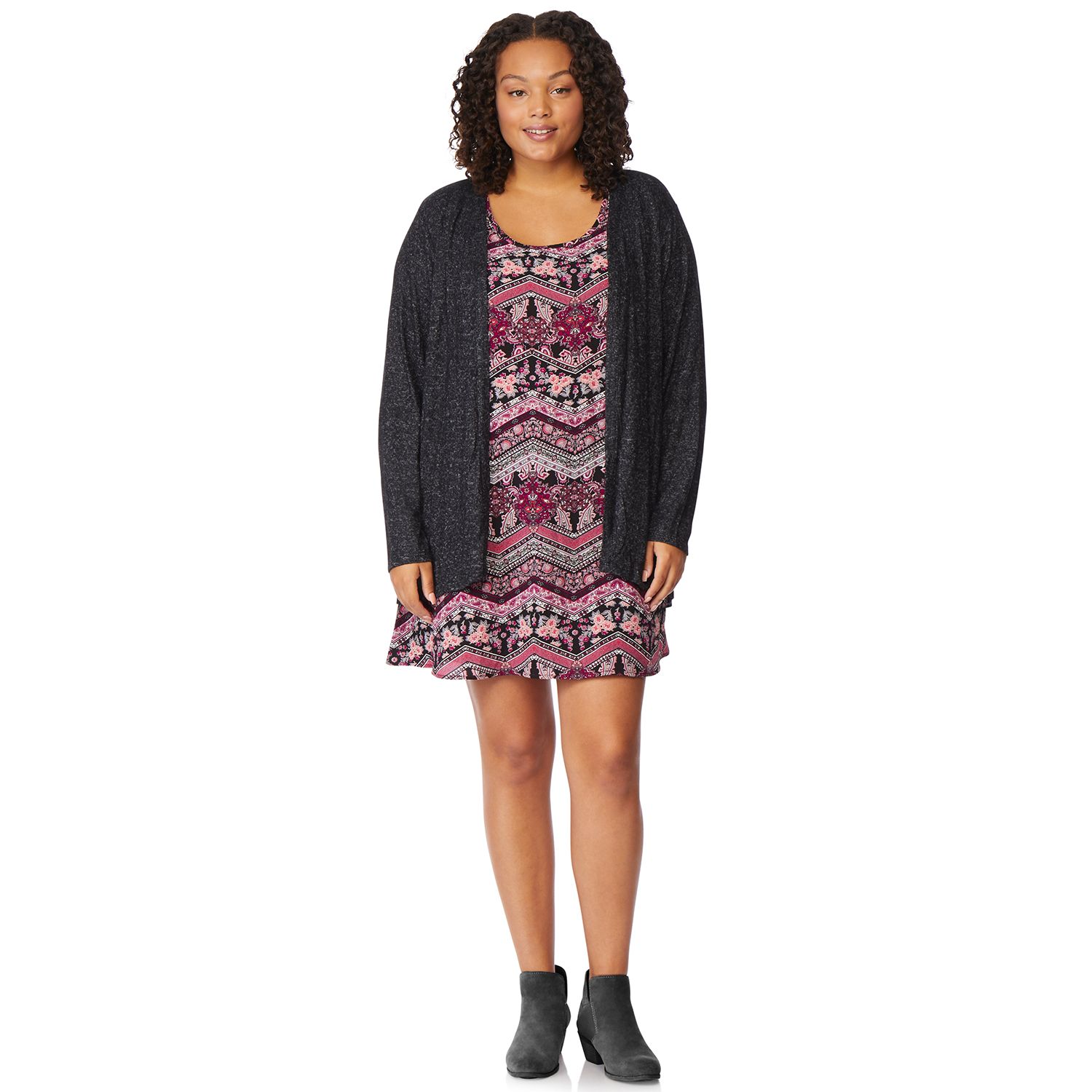 kohls plus size cardigans