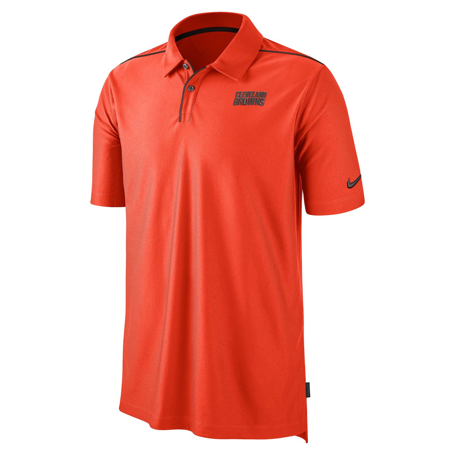 cleveland browns men's polo shirt