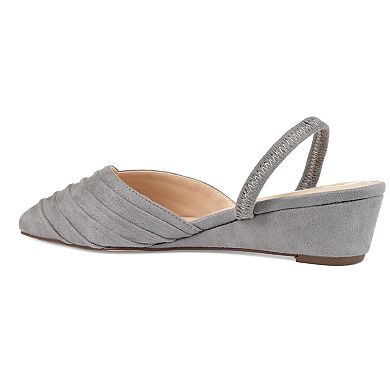 Journee Collection Kato Women's Slingback Wedges