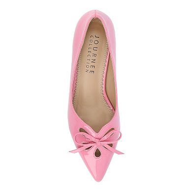 Journee Lutana Women's Bow Pumps