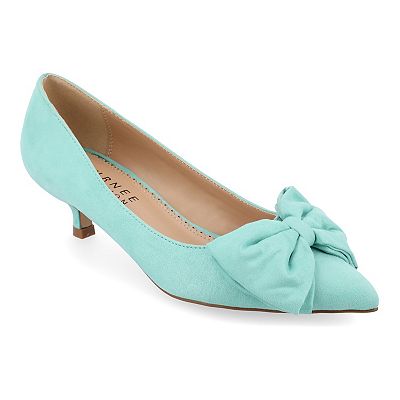 Journee Collection Orana Women s Bow Pumps Size 8 Coral