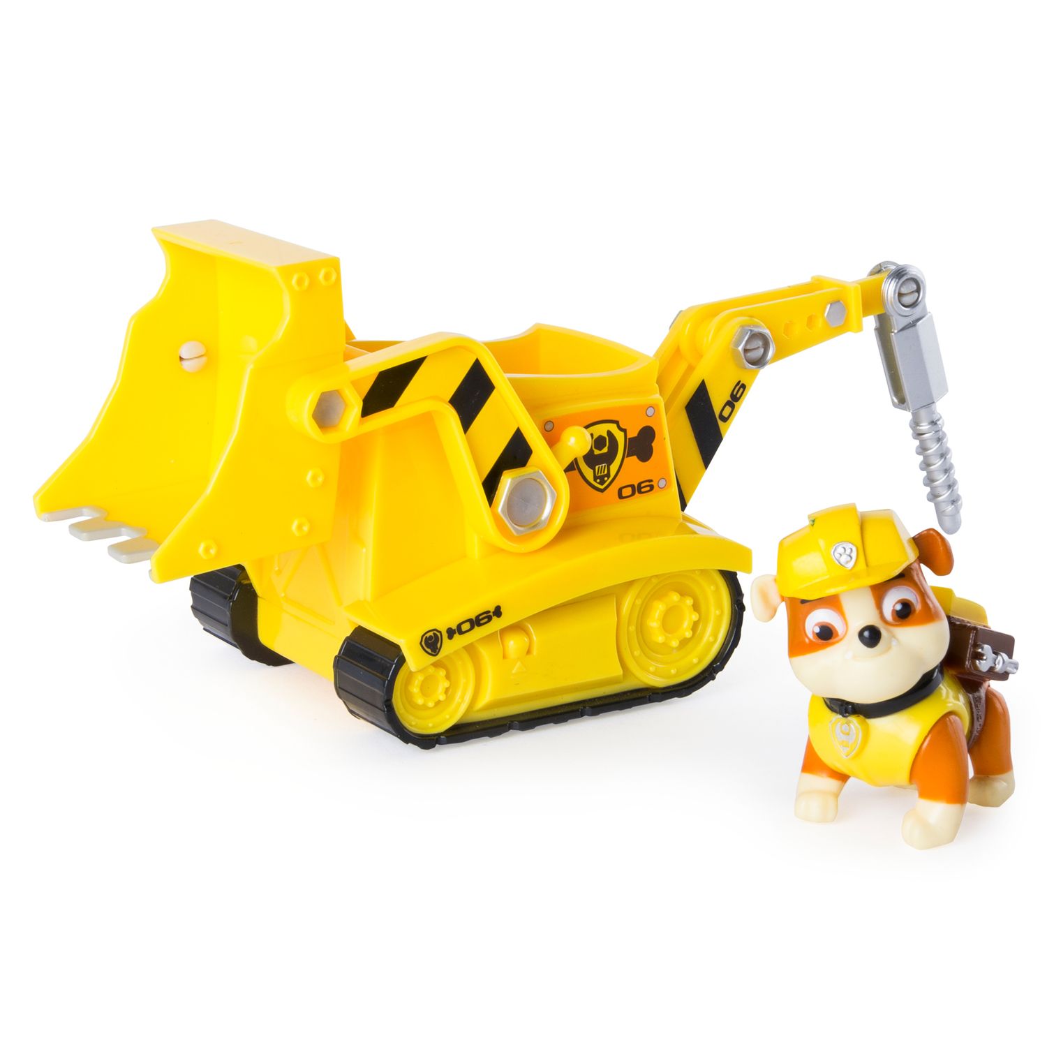 paw patrol rubble construction vehicle