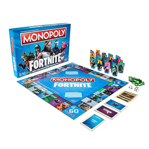 Monopoly Fortnite Edition Board Game Inspired By Fortnite Video - monopoly fortnite edition board game inspired by fortnite video game by hasbro