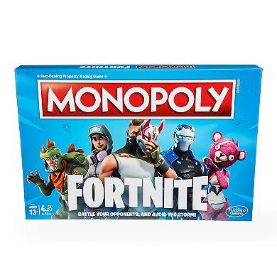 Boys Girls Neutral Hasbro Monopoly: Fortnite Edition Board Game Inspired by Fortnite Video Game