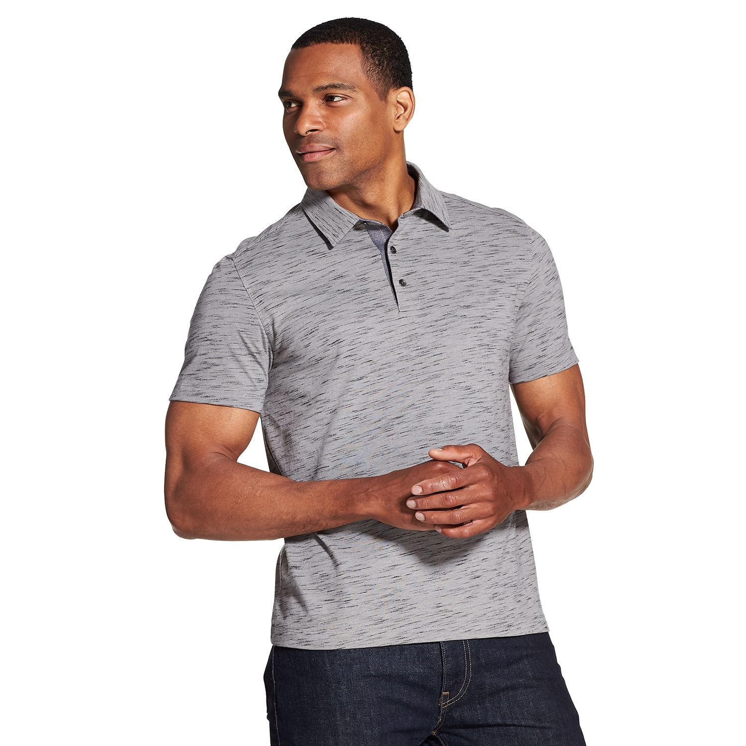 van heusen never tuck slim fit polo