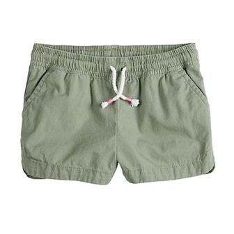 Toddler Girl Jumping Beans® Solid Dolphin-Hem Shorts