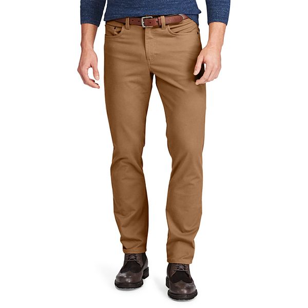 Men s Chaps Classic Fit 5 Pocket Stretch Twill Pants