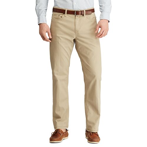 Men's Chaps Classic Fit 5-Pocket Stretch Twill Pants