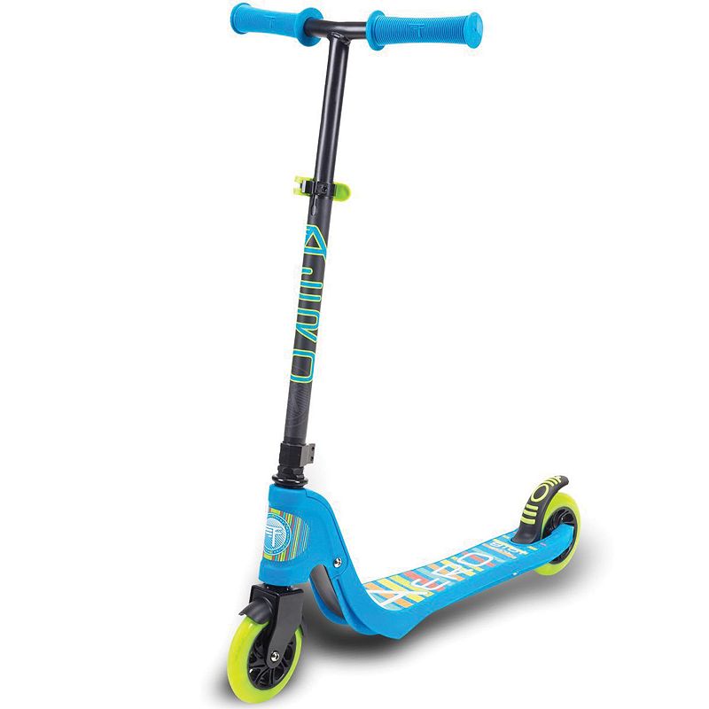 Flybar Aero Kick 2-Wheel Scooter with Lights - Blue, Multicolor