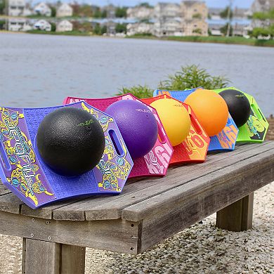 Flybar Pogo Ball Trick Board With Grip Tape & Ball Pump