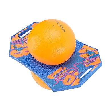 Flybar Pogo Ball Trick Board With Grip Tape & Ball Pump