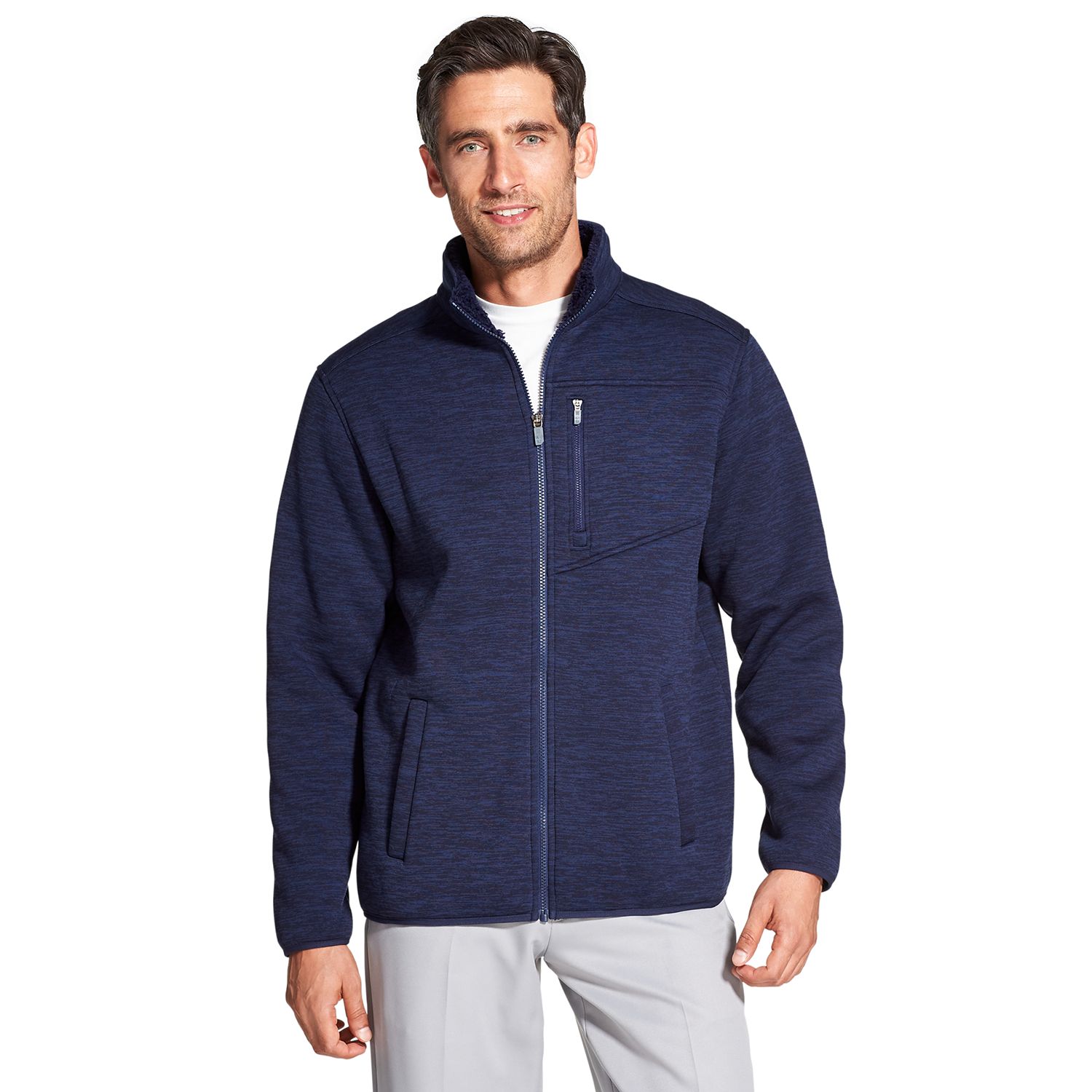 izod zip up fleece