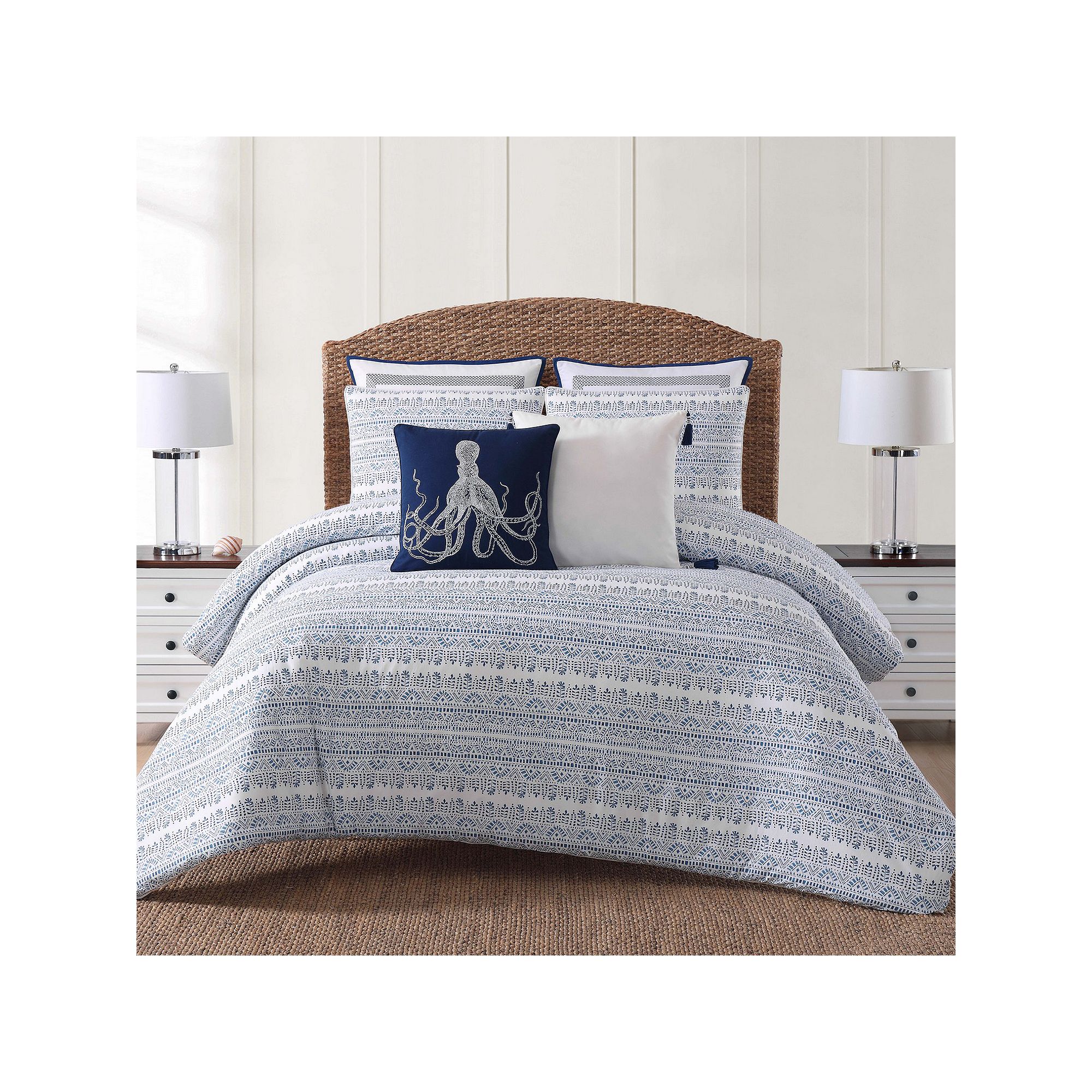 Oceanfront Resort Reef Blue Comforter Set