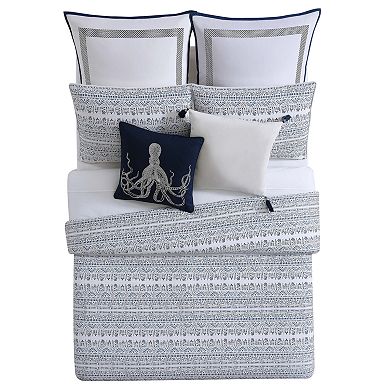 Oceanfront Resort Reef Blue Comforter Set