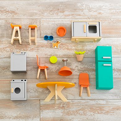 Girls KidKraft So Stylish Mansion Dollhouse with EZ Kraft Assembly