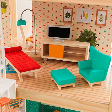 Girls KidKraft So Stylish Mansion Dollhouse with EZ Kraft Assembly