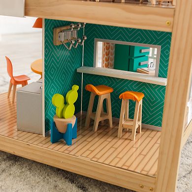 Girls KidKraft So Stylish Mansion Dollhouse with EZ Kraft Assembly
