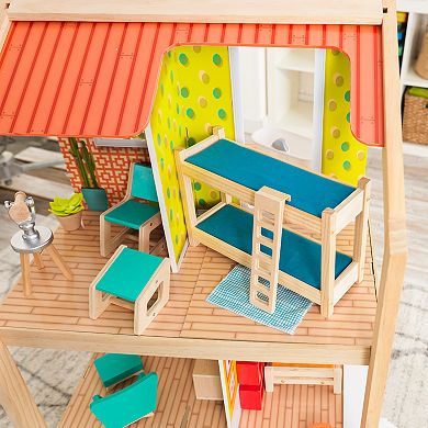 Girls KidKraft So Stylish Mansion Dollhouse with EZ Kraft Assembly