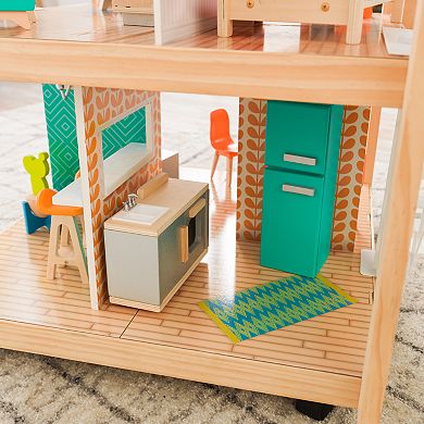 Girls KidKraft So Stylish Mansion Dollhouse with EZ Kraft Assembly