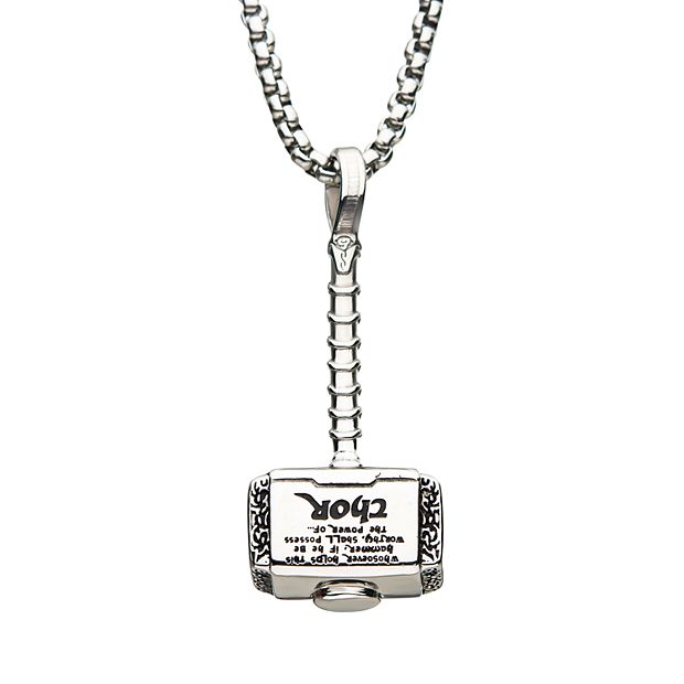 Thor's Fishing Trip Necklace | 3D Picture Box Pendant