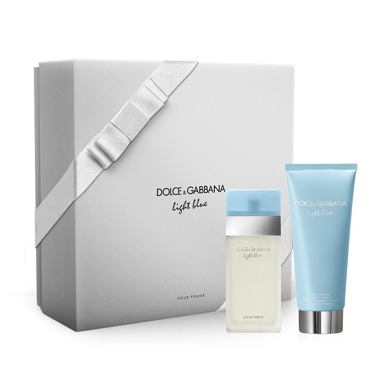 EAN 3423473020325 product image for Dolce & Gabbana Light Blue Women's Perfume & Body Cream Gift Set ($72 Value), Mu | upcitemdb.com