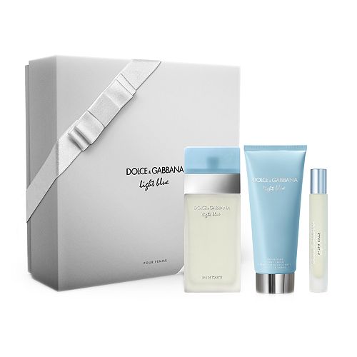 dolce and gabbana light blue women's gift set