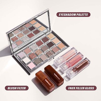 【訳あり】Huda Beauty ICY NUDE アイシャドウパレット 訳あり】Huda Beauty ICY NUDE アイシャドウパレット