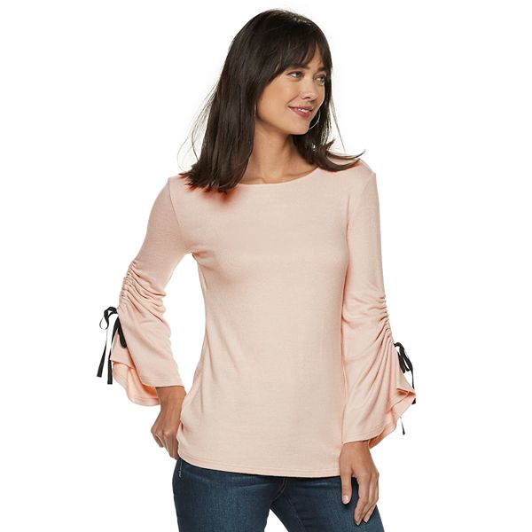 Women's Juicy Couture Cinch Bell-Sleeve Top