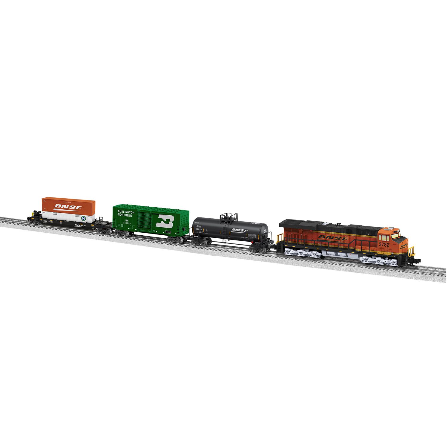bnsf wooden train set