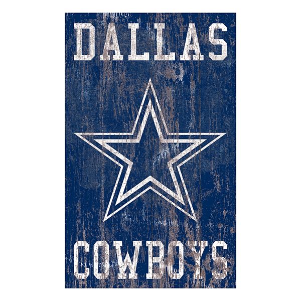 Dallas Cowboys Logo Sign Wall Art - Dallas Cowboys Star Wall Art