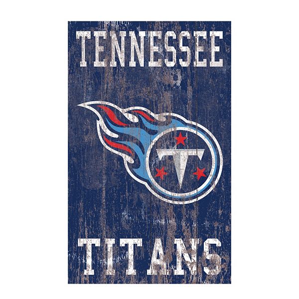 Tennessee Titans Logo Sign Wall Art