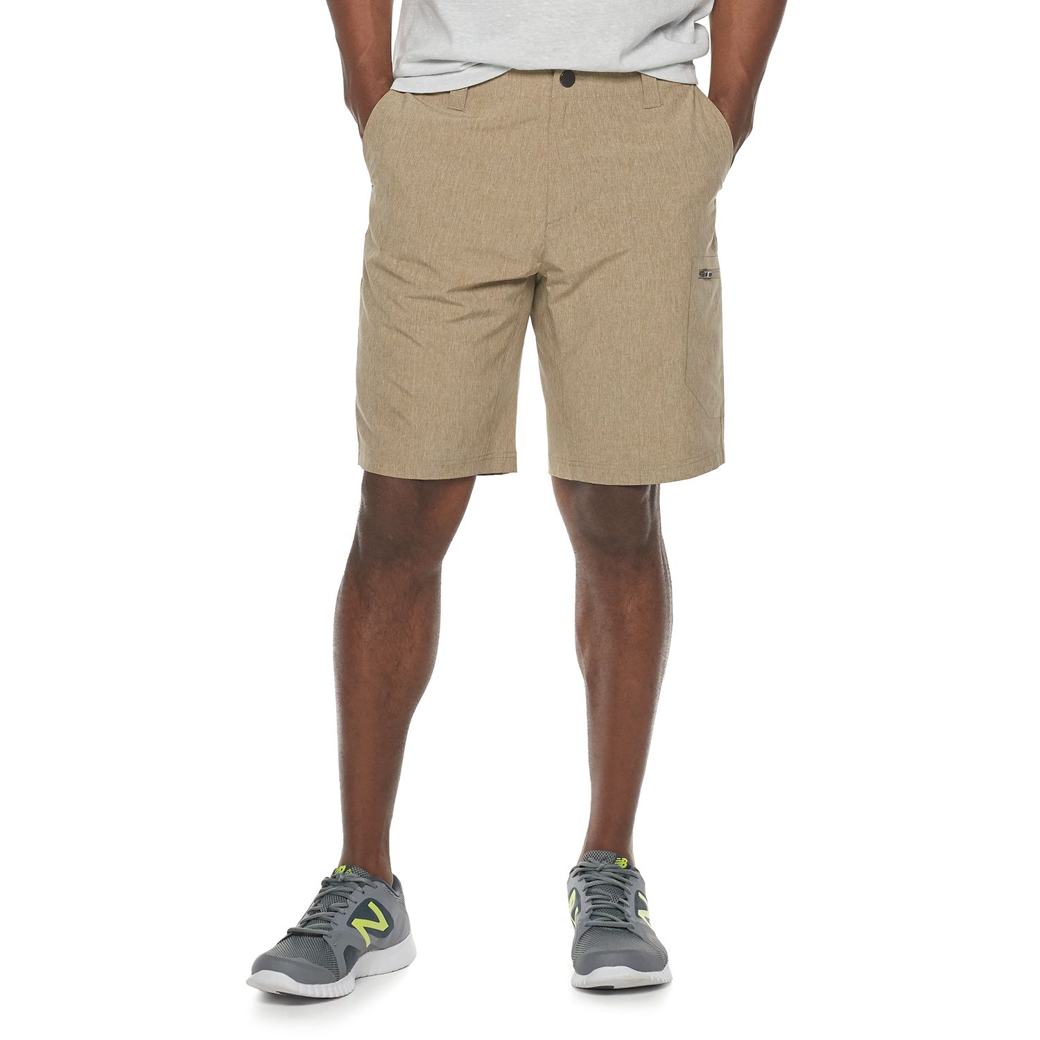 zeroxposur men's lightweight stretch travel shorts