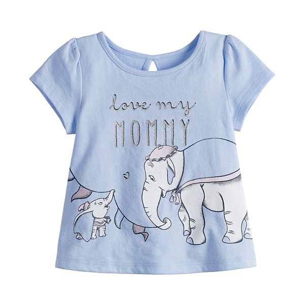 Disney's Dumbo Baby Girl Graphic Swing Tee by Jumping Beans Size 12 Months 