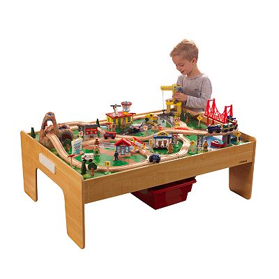 Kidkraft adventure town railway train set and table clearance