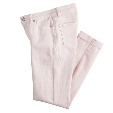 Women's LC Lauren Conrad Feel Good Cuffed Midrise Skinny Ankle Jeans